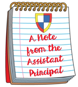 A Note from the Assistant Principal